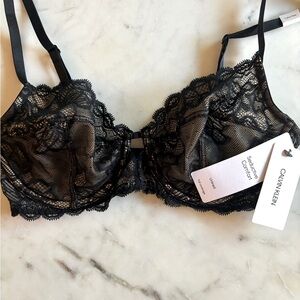 Bra 34 C Calvin Klein NWT Black